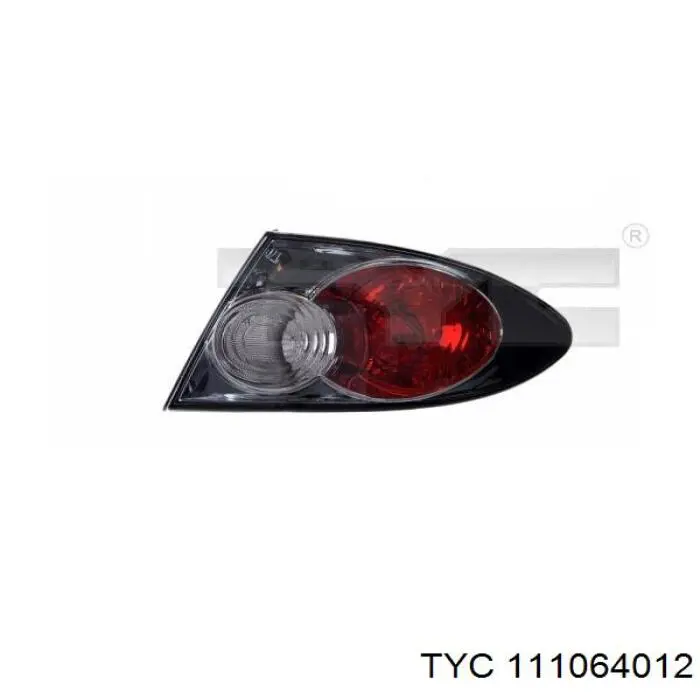 Задня ліва зовнішня фара TYC 111064012 ціна, від 43.96 USD
