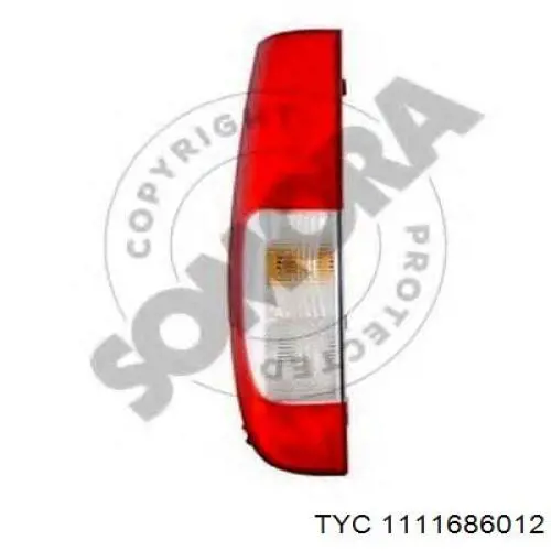 Лівий стоп 1111686012 TYC