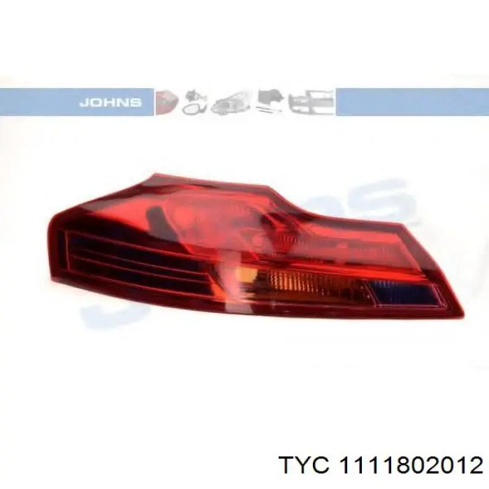 Ліхтар задній лівий Opel 22950973 ціна, від 105.34 USD