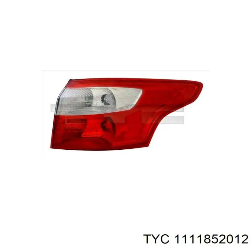 Задня ліва зовнішня фара TYC 1111852012 ціна, від 97.18 USD