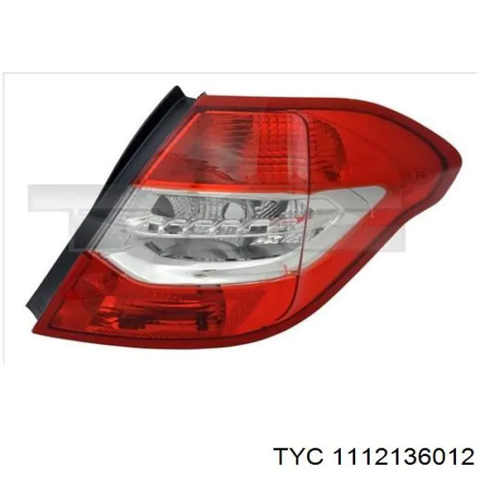 Задня ліва зовнішня фара TYC 1112136012 ціна, від 88.08 USD