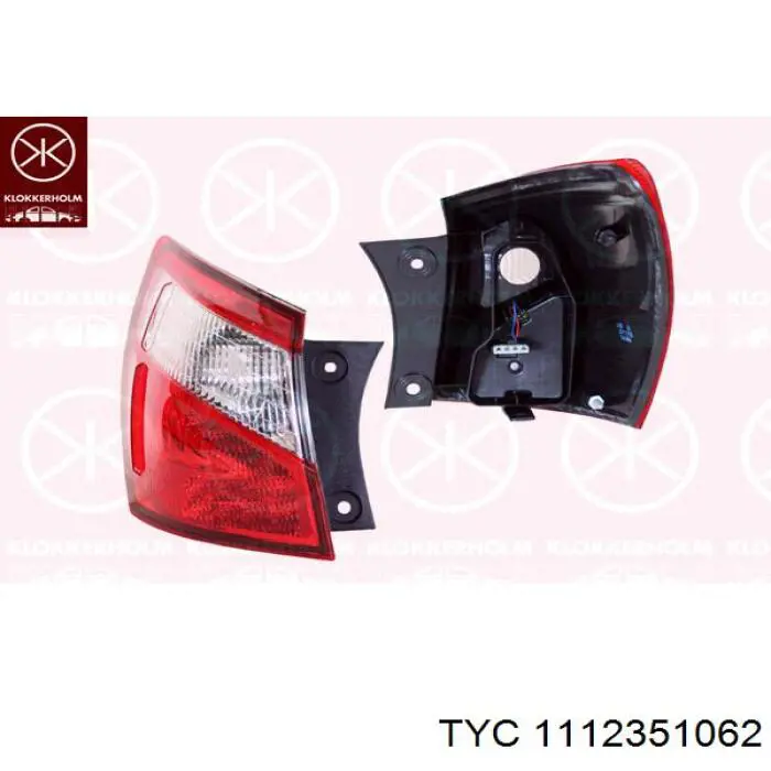 Ліхтар задній правий, зовнішній Signeda ZDS1945R ціна, від 84.80 USD