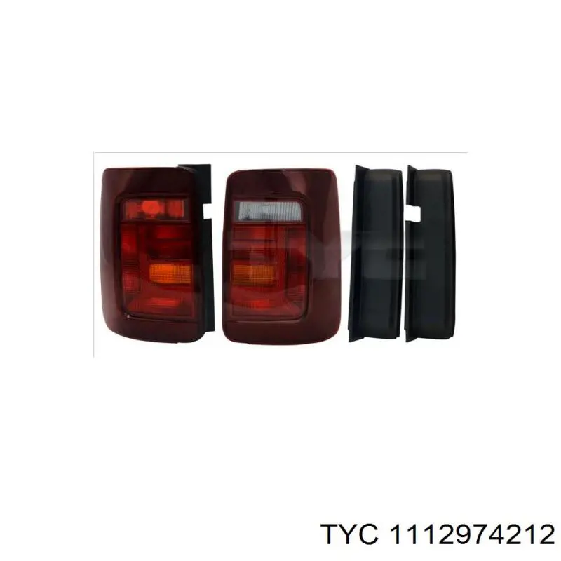 Ліхтар задній лівий VAG 2K1945095R ціна, від 74.17 USD