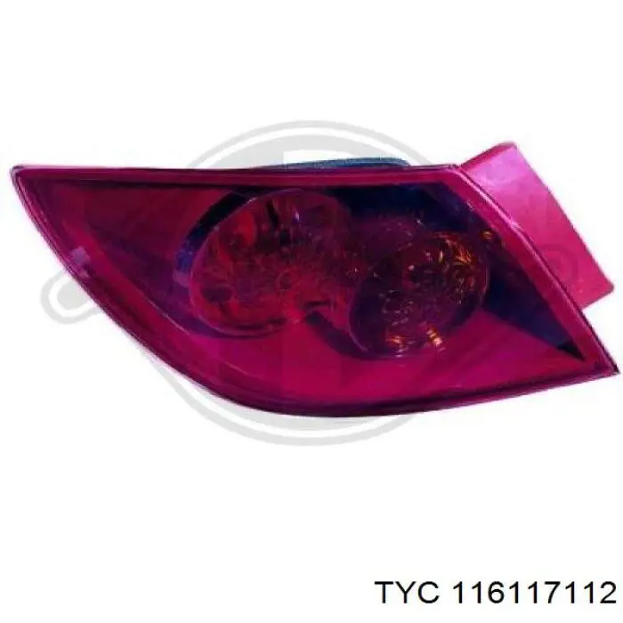 Купити BP4K51150E Mazda Фара задня права зовнішня