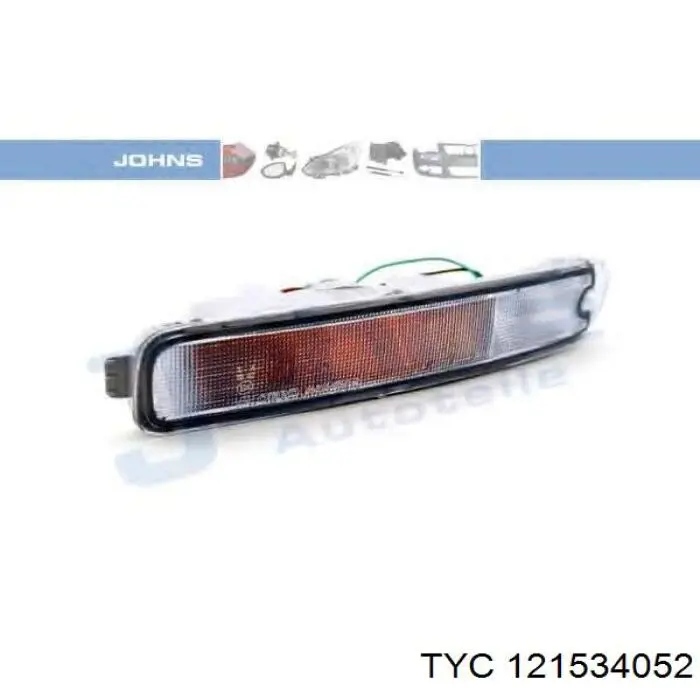 Поворотник лівий TYC 121534052 ціна, від 16.81 USD