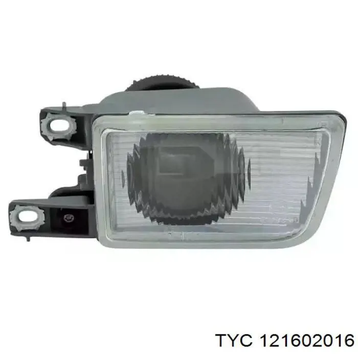 121602016 TYC заглушка/ решітка протитуманних фар бампера переднього, ліва