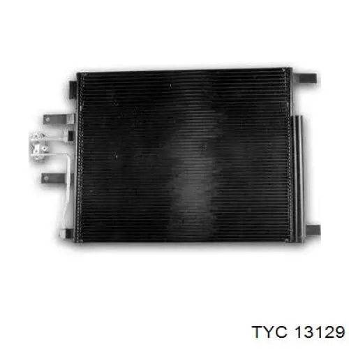 13129 TYC радіатор охолодження двигуна