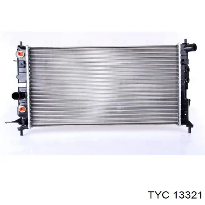 Купити 13321 TYC Радіатор двигуна