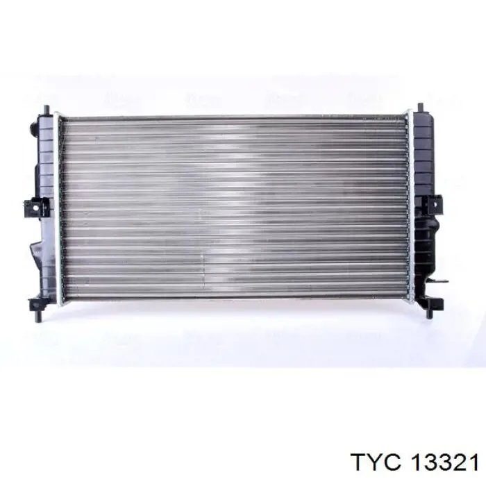 13321 TYC радіатор охолодження двигуна