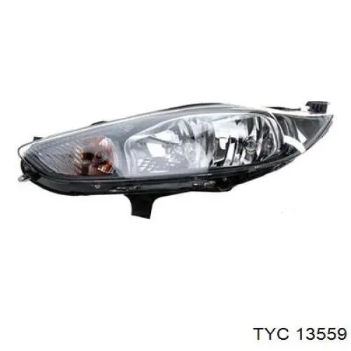 13559 TYC Радіатор охолодження двигуна