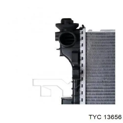 Купити 13656 TYC Радіатор двигуна