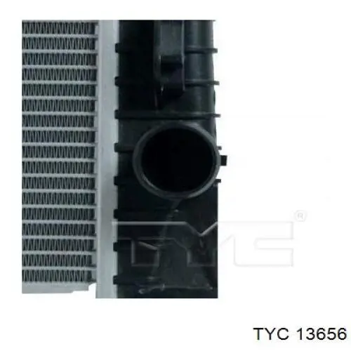Радіатор 13656 TYC