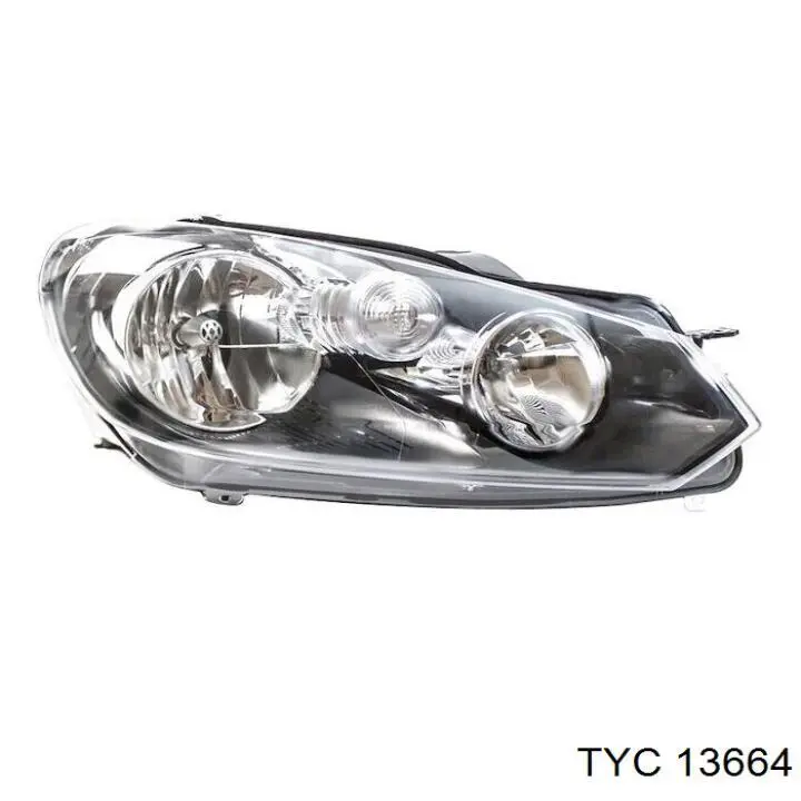 Радіатор 13664 TYC