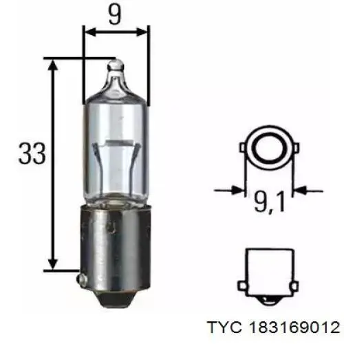 Поворотник лівий TYC 183169012 ціна, від 6.33 USD