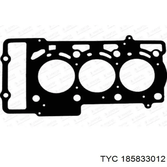 Повторювач повороту на крилі TYC 185833012 ціна, від 8.09 USD