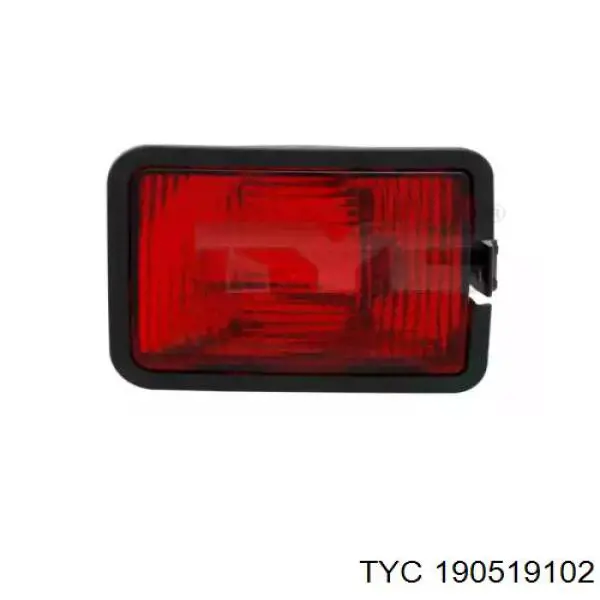 Катафот (відбивач) заднього бампера Polcar 9566971E ціна, від 10.14 USD