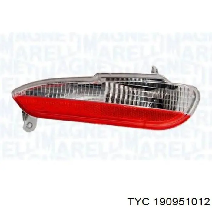 8M5115500AB Ford Фара заднього ходу права