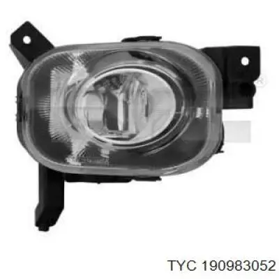 301392437 General Motors Фара протитуманна, права