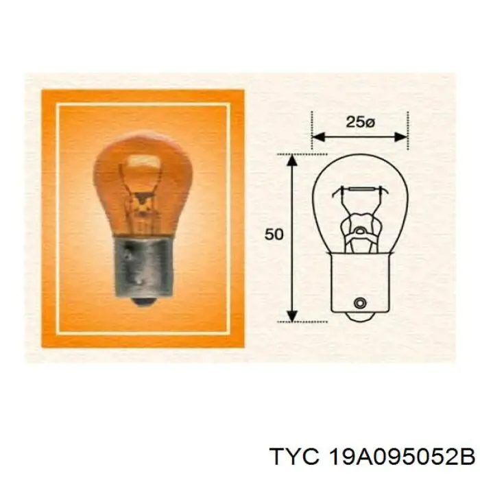 Купити 19A095052B TYC Фара протитуманна, ліва
