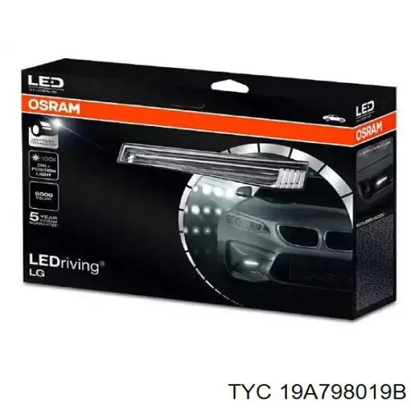 Протитуманка ліва TYC 19A798019B ціна, від 29.09 USD