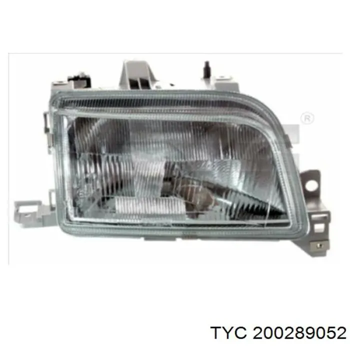 Фара передня права Renault (RVI) 8200476431