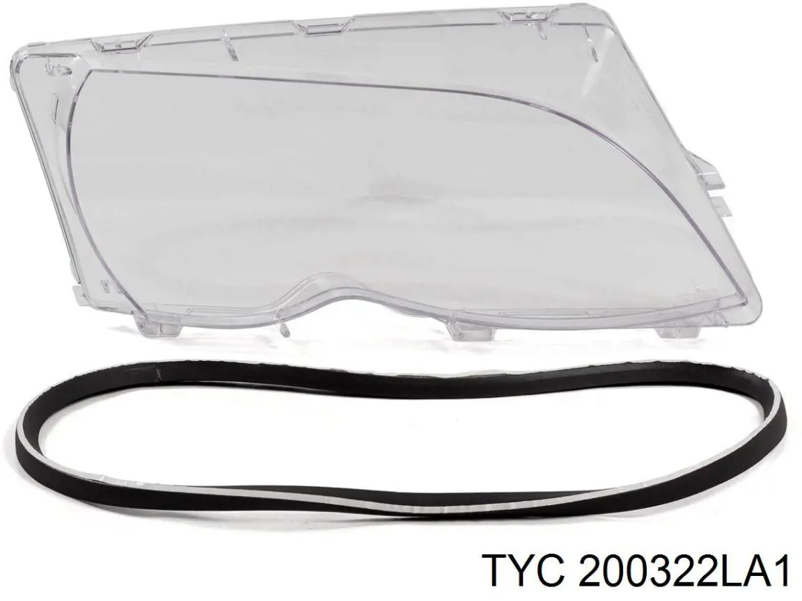 LRC012 Magneti Marelli Скло фари лівої