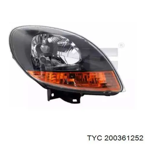 Купити 260107835R Renault (RVI) Права блок фара