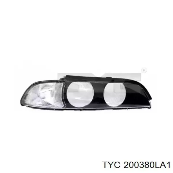 Купити 200380LA1 TYC Скло фари лівої
