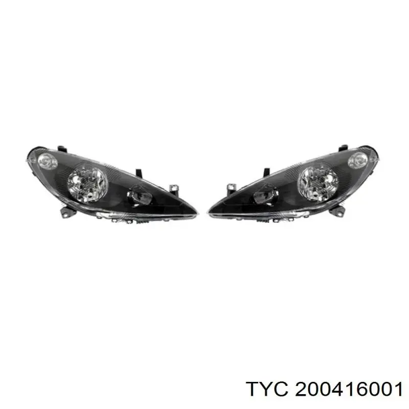 Фари TYC 200416001 ціна, від 64.29 USD