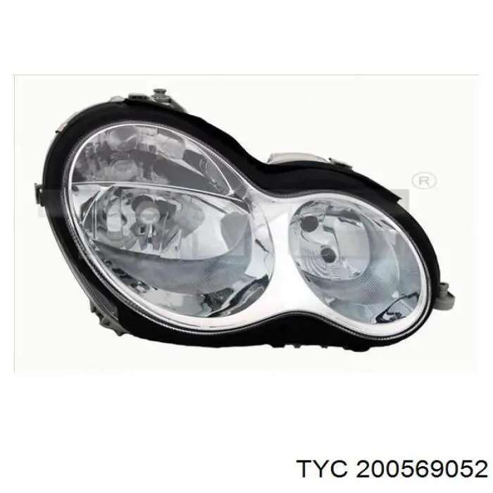 Купити 200569052 TYC Права блок фара