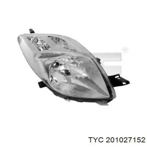 Фара передня права TYC 201027152