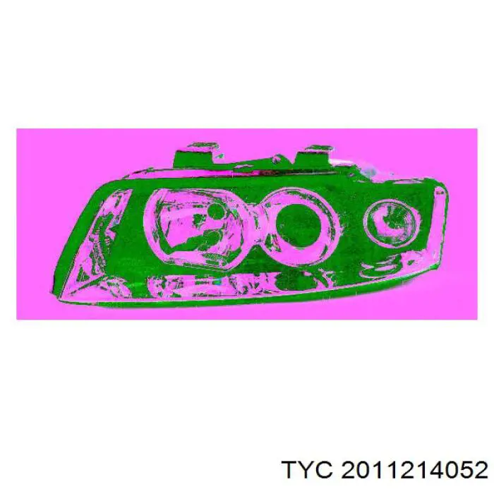 2011214052 TYC фара ліва