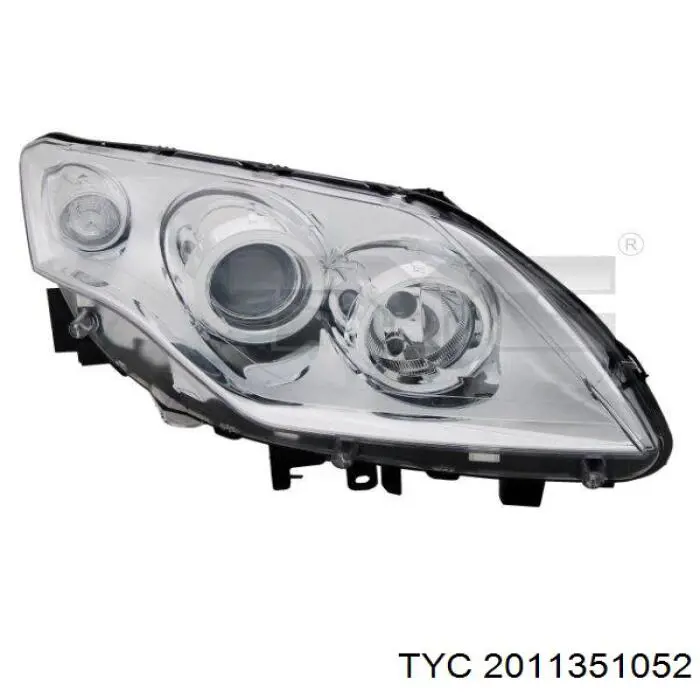Купити 043618 VALEO Права блок фара