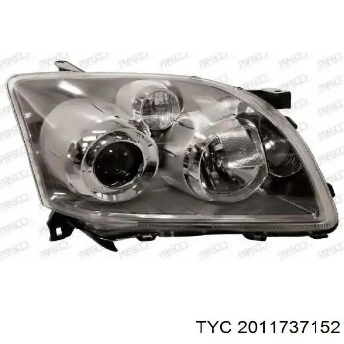 Фара передня права TYC 2011737152 ціна, від 98.54 USD