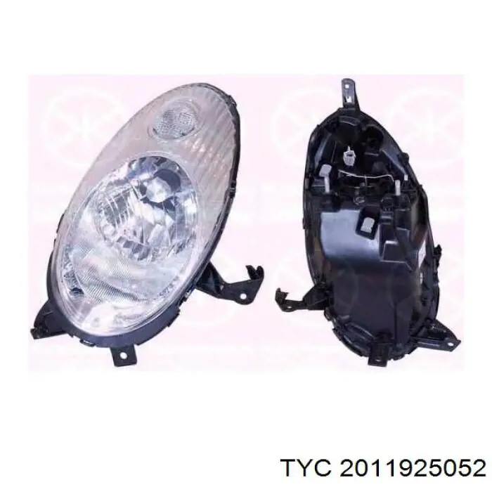 2011925052 TYC Фара правая