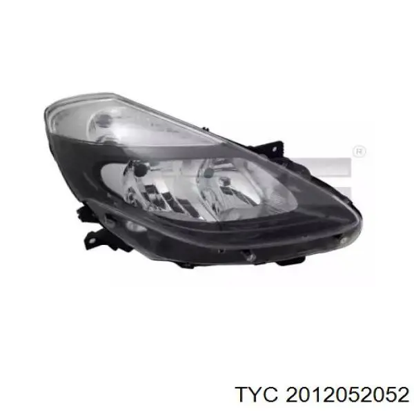 Купити 7701072012 Renault (RVI) Основна фара в зборі ліва