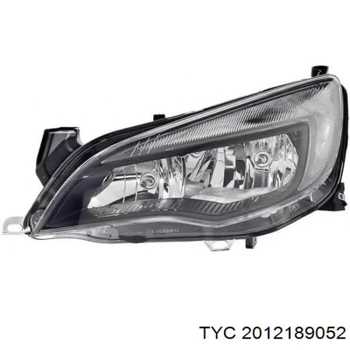 Фара передня права TYC 2012189052 ціна, від 140.23 USD