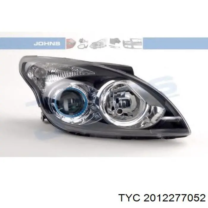 Фара передня права TYC FP3219R4T