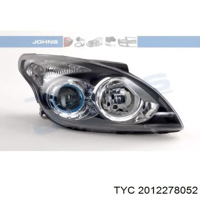 Фара дальнього світла в зборі Hyundai I30 
