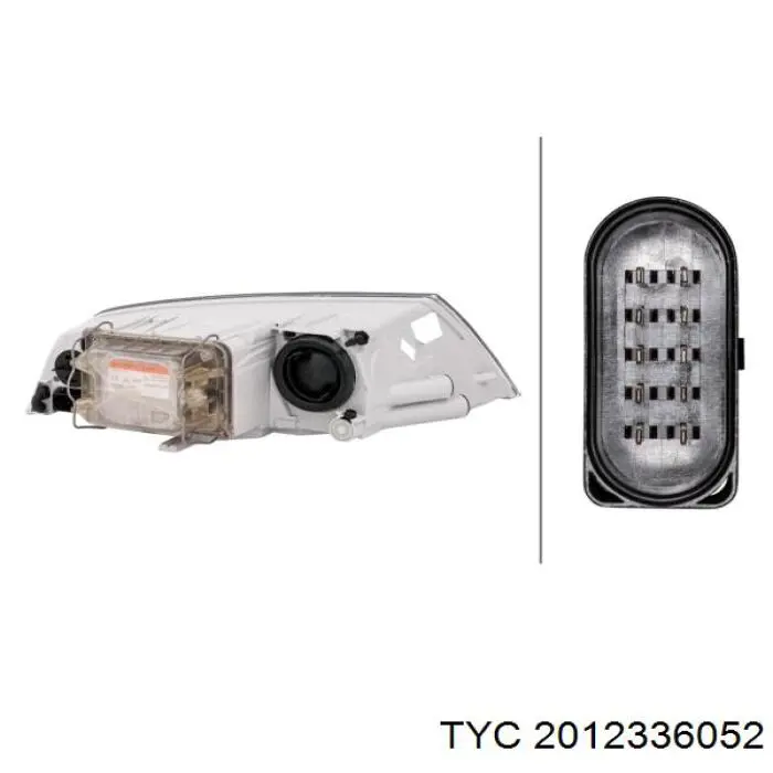 Купити 1Z1941015B VAG Оптика