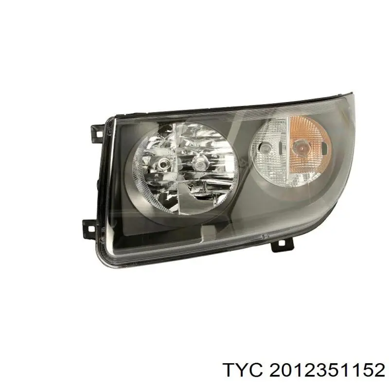 Основна фара - вставка Signeda ZVG111320R ціна, від 158.04 USD