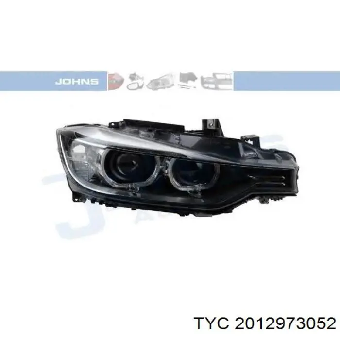 Основна фара - вставка TYC 2012973052 ціна, від 195.25 USD