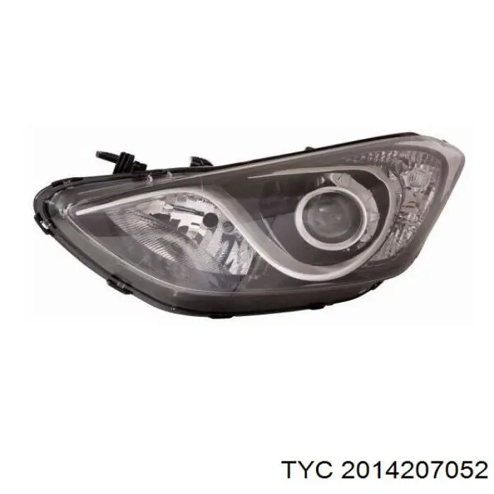 Фара правая TYC 2014207052 ціна, від 181.87 USD