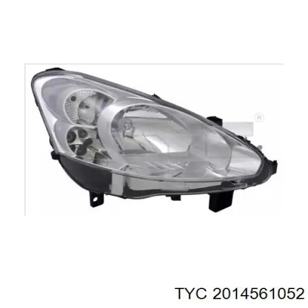 Фара передня права VALEO 044782