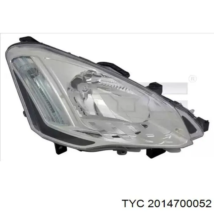 Фара ліва ZCT1141L Signeda