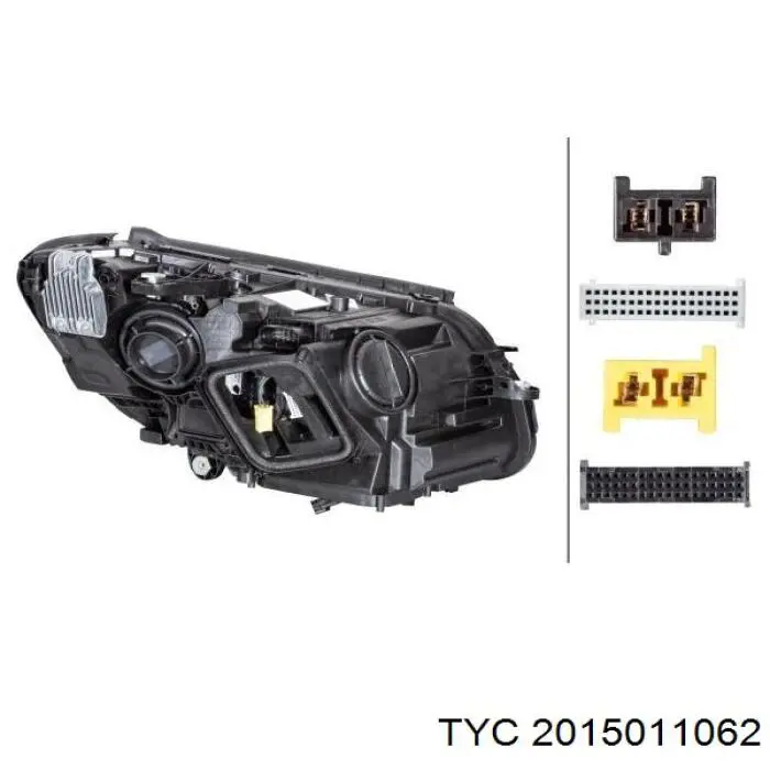 Основна фара - вставка Mercedes A2058200261 ціна, від 220.77 USD