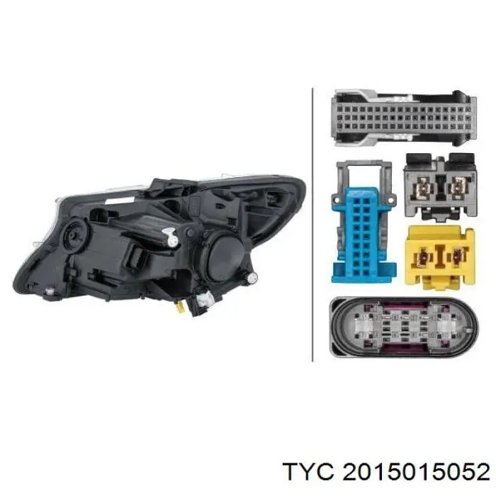Фара права 1EL011284521 HELLA