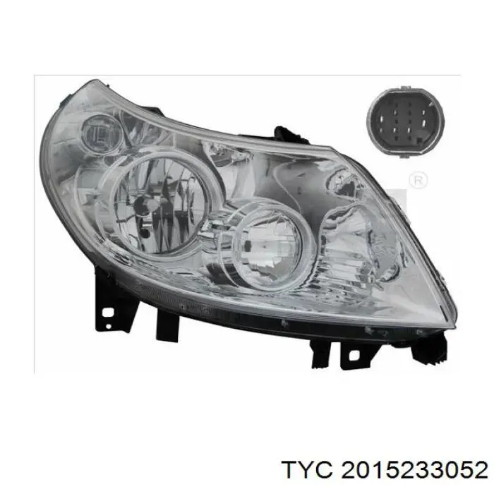 Фара правая Depo/Loro/Abakus 4331117RMLDEM ціна, від 114.53 USD