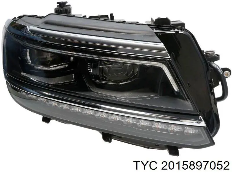 Купити 20F897052B TYC Права блок фара