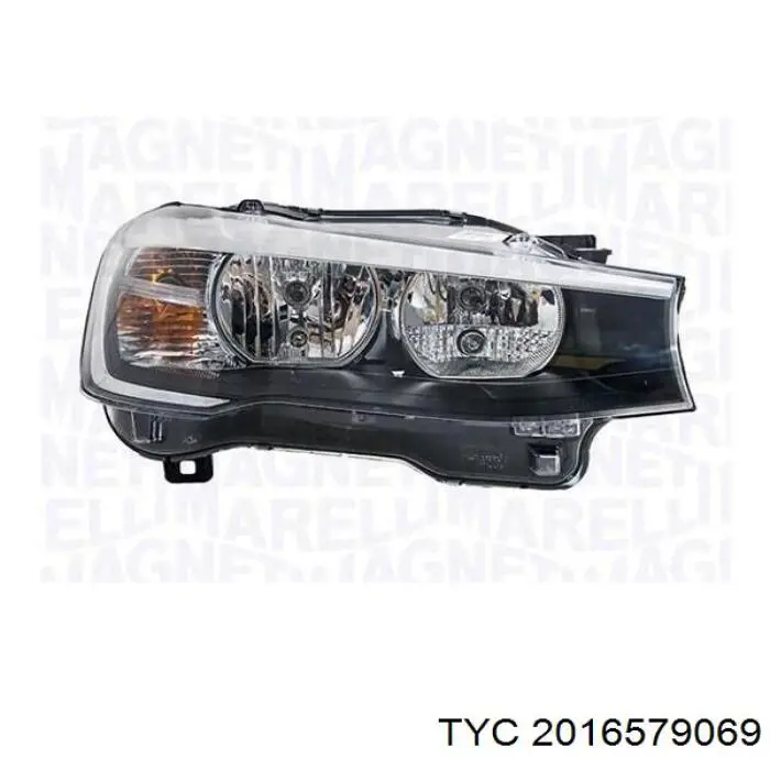 Фара правая Magneti Marelli 710815029068 ціна, від 600.52 USD